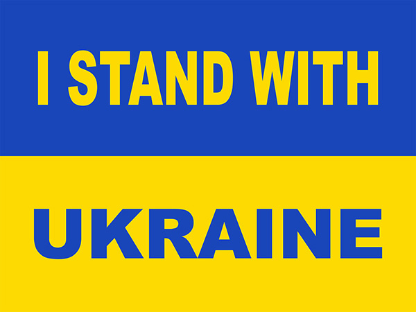 I Stand With Ukraine Sign For Sale Impact Printing Saint Paul MN.